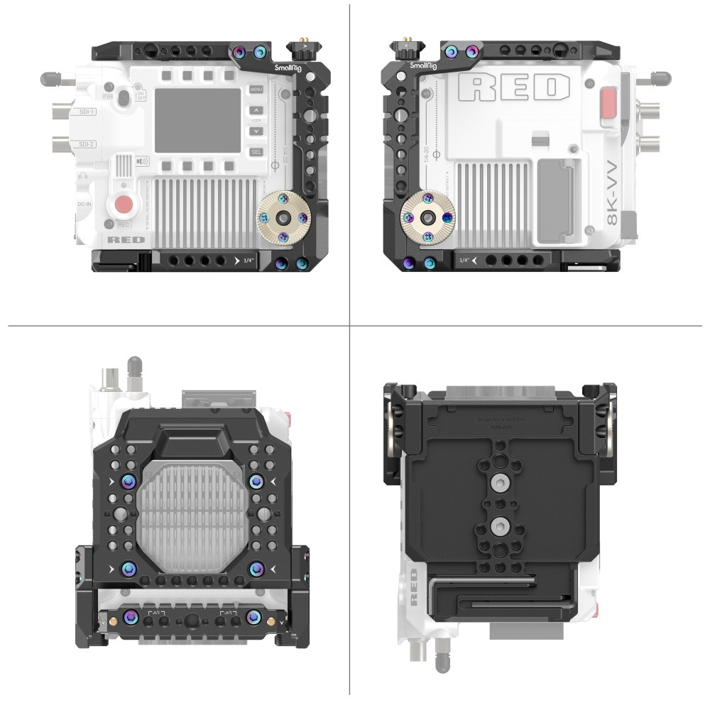 SmallRig Camera Cage for RED V-RAPTOR view 3
